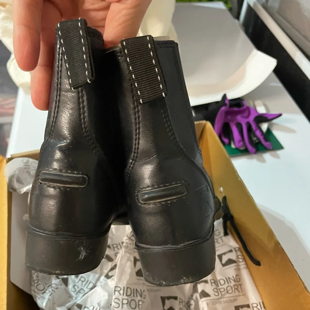 Riding Sport Kids Black Boots